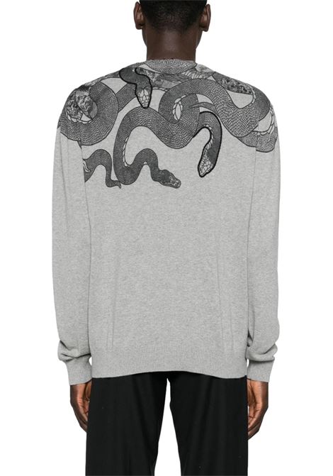 Felpa con stampa JUST CAVALLI | Maglie | 77OAFM36 CMF13829